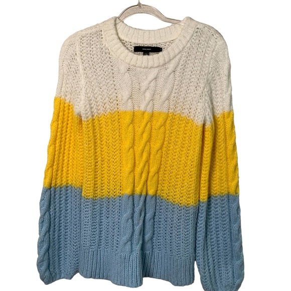 Vero‎ Moda Becca O-Neck Long Sleeve Sweater Sz M - Picture 1 of 3